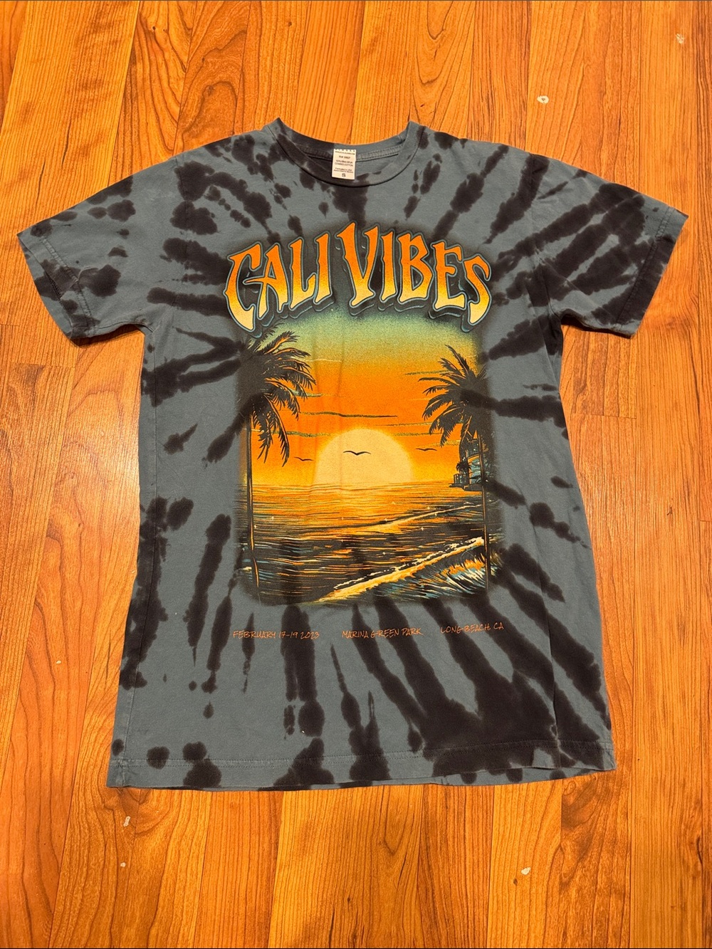 Cali Vibes Tie-Dye Festival Tee - 2023
